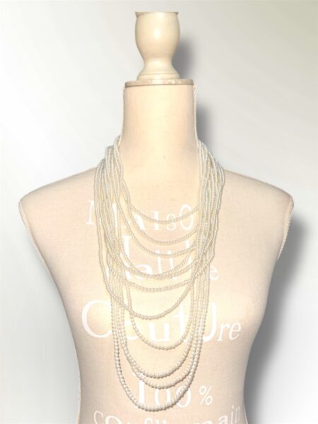 Collana multi fili “Perle”